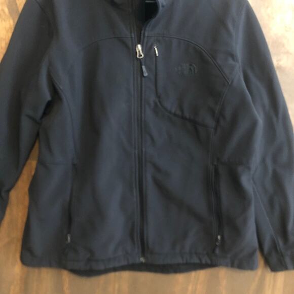 The North Face Womens Jacket Black Apex Bionic Full Zip High Neck Long Sleeve XL - Picture 3 of 13